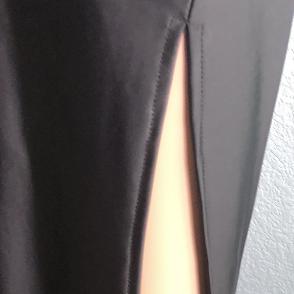 NWT- Sexy Black Long  Dress - Picture 6 of 16